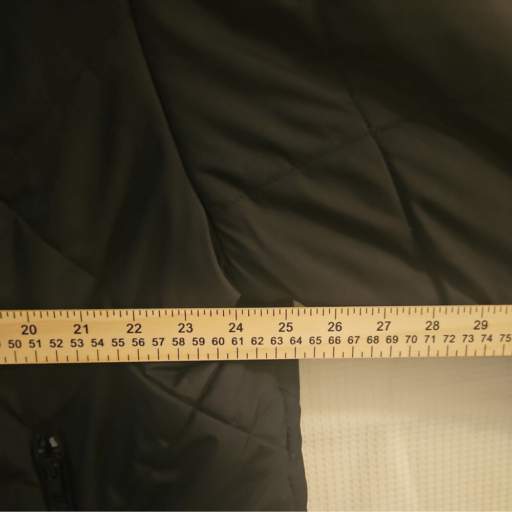 Ana Puffer Jacket Womens XL Black Zip Up - Picture 4 of 6